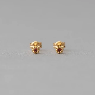 【ete】K18YG Fleur芙蓉耳環(1、2、3、6、8、10、11、12月)