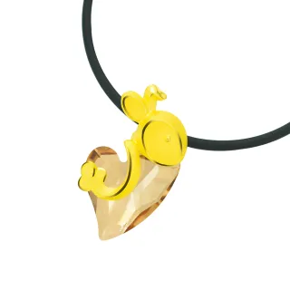 【今生金飾】樂情兔墜(黃金墜飾)