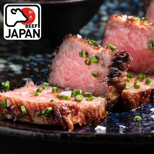 【勝崎生鮮】日本A5純種黑毛和牛霜降無骨牛小排8片組(200公克±10% / 1片)