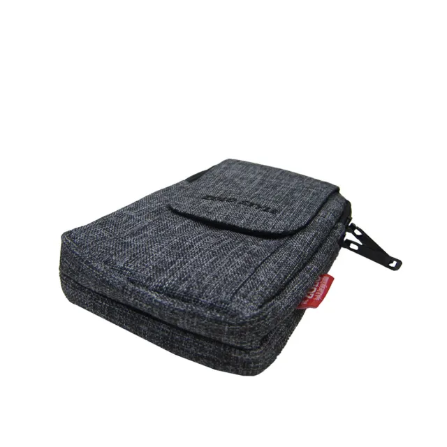 【SNOW.bagshop】雙11 腰掛包小容量5.5吋(手機適防水尼龍布二層主帶+外帶共三層可穿過皮帶固定)