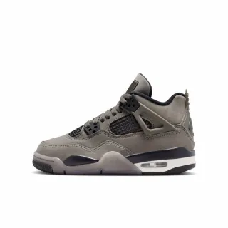 【NIKE 耐吉】AIR JORDAN 4 RETRO OG GS 女鞋 大童 休閒鞋 運動鞋 復古 麂皮 棕(IB4171200)