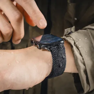 【MAGEASY】Apple Watch Braided 編織尼龍磁吸錶帶(支援最新S11/SE3/Ultra 3)