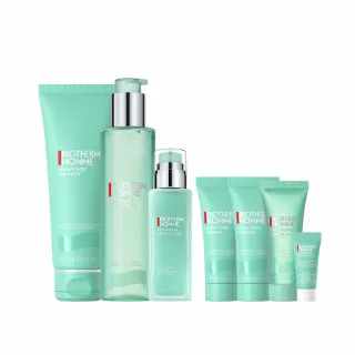 【碧兒泉】官方直營 男仕 全新升級活泉保濕三步驟組(BIOTHERM保濕乳液+潔顏露+保濕水)