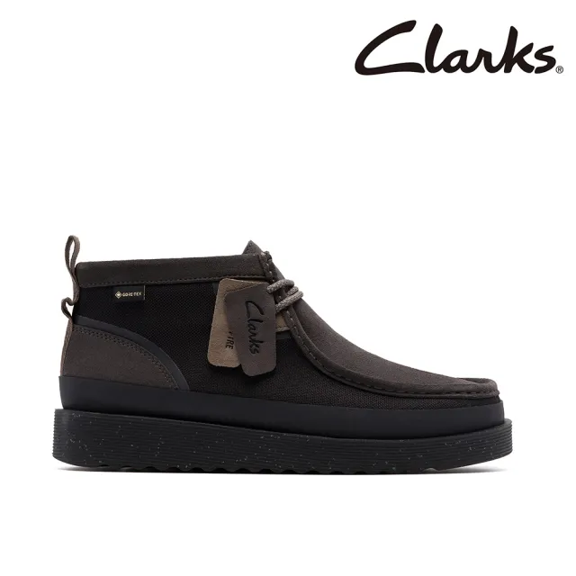 Clarks】男鞋Wallabee FTR GTX 防水異材質拼接設計休閒靴男靴短靴防水