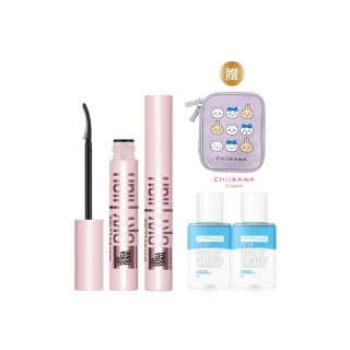 【MAYBELLINE 媚比琳】全新！睫毛卸除液 飛天翹卸除液 2入組