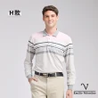 【Emilio Valentino 范倫鐵諾】男 長袖POLO衫 棉質舒適透氣 口袋 上衣 polo 薄款 台灣製(多款選)