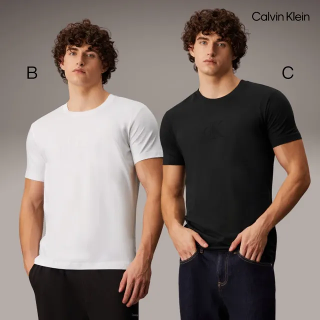 【CALVIN KLEIN】官方旗艦館 時尚男女款短袖T恤 多款任選