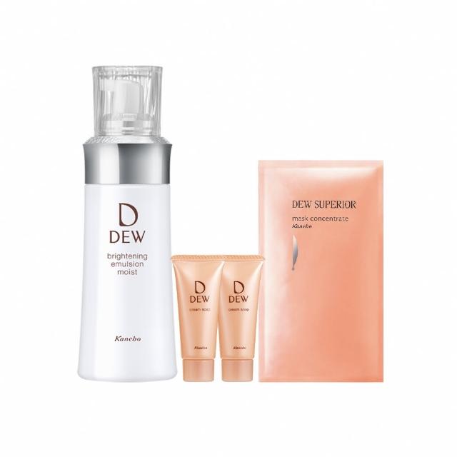 【Kanebo 佳麗寶】DEW 淨潤白柔膚乳 100mL(2款任選_加贈洗顏修護組)