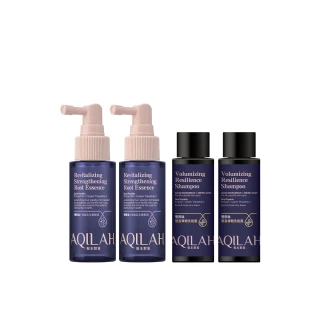 【美吾髮】AQILAH髮本對策 雙胜強健芯生養髮液50ml_2入組(奇蹟小藍瓶/健髮/蓬鬆/豐盈)