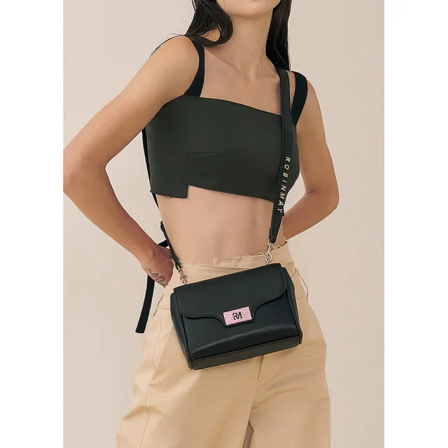 ROBINMAY】逆境搖滾斜背包(雙背法/小方包/粗鏈條/多色任選