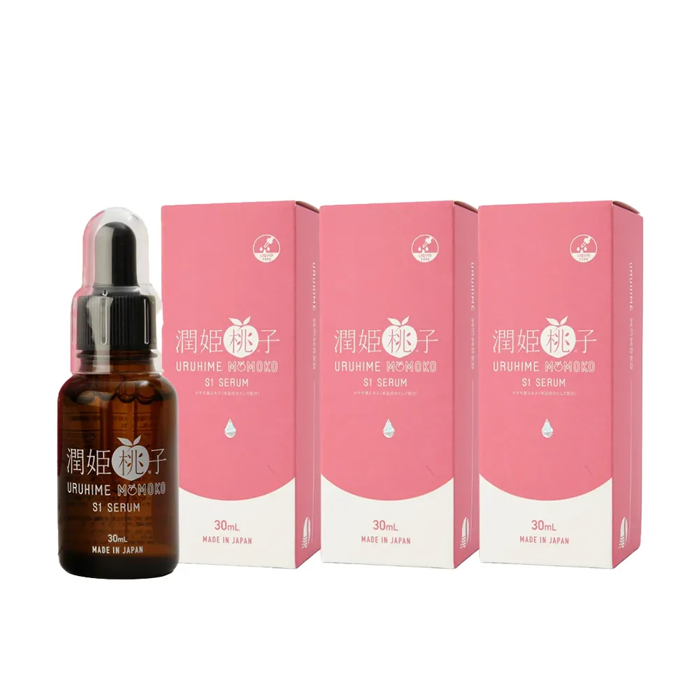 潤姫桃子 (美容液) 3箱セット　URUHIME MOMOKO 30mL Amazon | 【3個セット】潤姫桃子S1美容液 | ノーブランド品