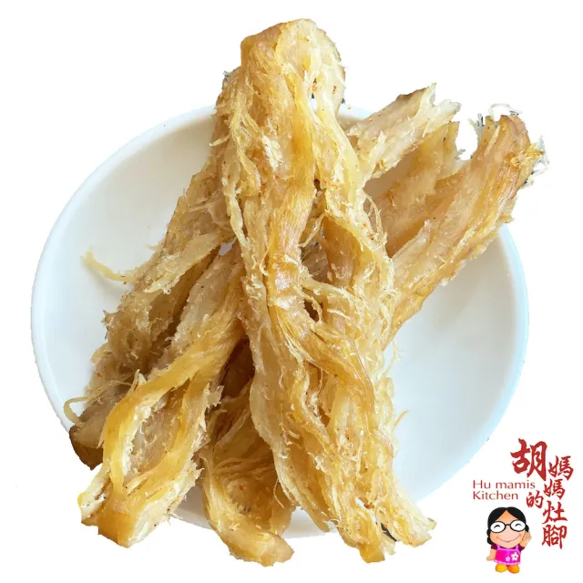【胡媽媽灶腳】手撕魷魚條Party組(6入)