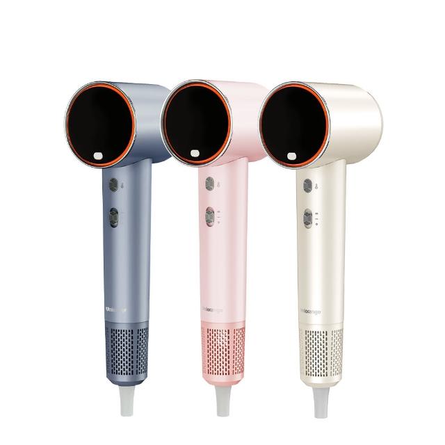 【Uniorange橙色雲】10億等離子水潤光高速控溫吹風機H6(6種專業吹髮模式/等離子新科技)