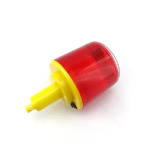 【精準科技】太陽能警示燈 防撞路燈 三角錐信號燈 施工燈 交通錐警示燈 免插電/插頭型(MET-CLAP150 工仔人)