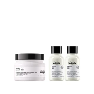 【L’OREAL 巴黎萊雅PRO】絲漾博吸金喚彩髮膜150ml(momo獨家容量/瞬順髮膜/護髮/髮膜)