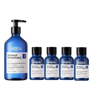 【L’OREAL 巴黎萊雅PRO】絲芮雅平衡健髮露500ml(洗髮精/健髮/蓬鬆/頭皮養護)