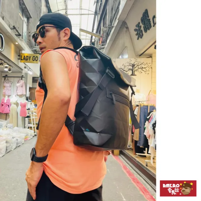 【AMERO】男包 電腦休旅後背包(男包 電腦休旅後背包 雙肩包 防潑水 耐磨)