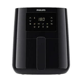 【Philips 飛利浦】熱穿透氣旋數位小黑健康氣炸鍋4.1L(HD9252/91)