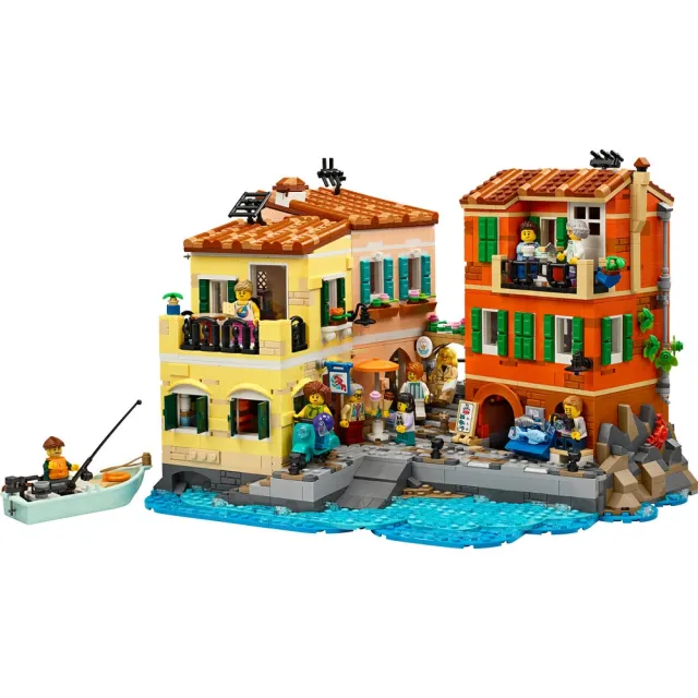 【LEGO 樂高】Ideas 21359 義大利里維埃拉(義大利建築 居家擺設 積木 玩具)