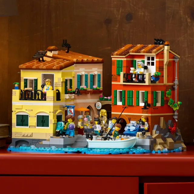 【LEGO 樂高】Ideas 21359 義大利里維埃拉(義大利建築 居家擺設 積木 玩具)