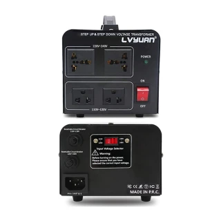 【OKAY!】電壓轉換器 1500W 國際變壓器 家用轉換器 出國插頭 降壓器 3-AT1015(雙向變壓器 萬用變壓器)