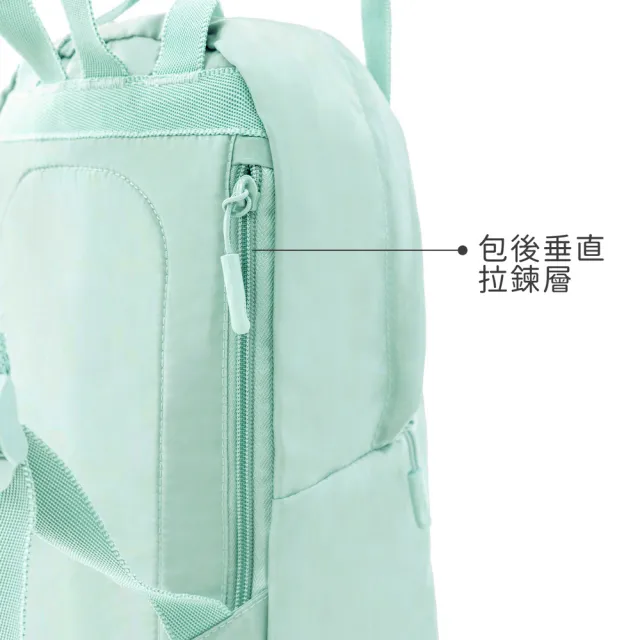 【Travelon】美國 Pi摺疊收納後背包 冰薄荷 / 雙肩背包 學生包 旅行收納背包 年末送禮
