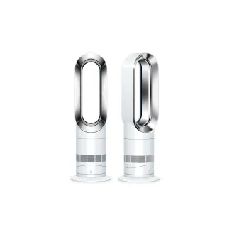 【加價購】dyson 戴森 AM09 二合一涼暖風扇 暖氣 循環扇 電暖器(白銀色)