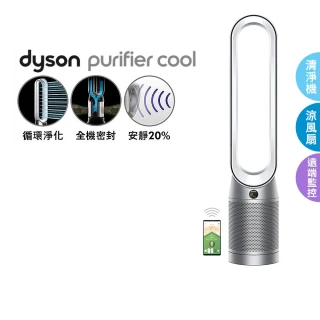 【dyson 戴森】TP07 Purifier Cool 二合一空氣清淨機(銀白色)