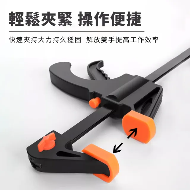 【精準科技】木工夾具12吋 水管夾 木工工具 實木板 固定夾 裝潢家具 配件工具(MIT-CF12工仔人)