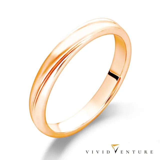 【Vividventure 亞帝芬奇】14K 中性款 戒指 互愛 多色選