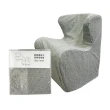 【Style】健康護脊沙發專用椅套 灰/藍(適用Dr. Chair Plus & Chair DC系列)