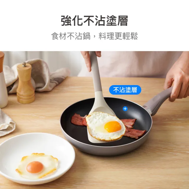 【LocknLock 樂扣樂扣】官方直營 輕曜漸層不沾IH炒鍋 28cm(超輕量設計/全爐具適用)