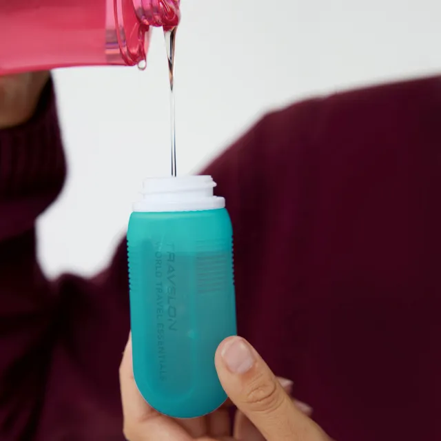 【Travelon】美國 旅行分裝瓶3入 89ml / 沐浴乳 洗髮精 乳液瓶 保養品空瓶 年末送禮