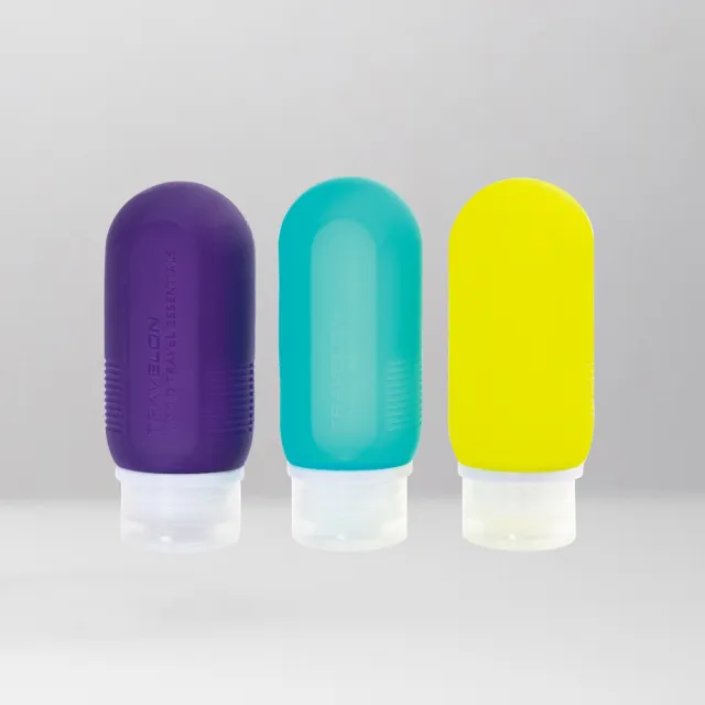 【Travelon】美國 旅行分裝瓶3入 89ml / 沐浴乳 洗髮精 乳液瓶 保養品空瓶 年末送禮
