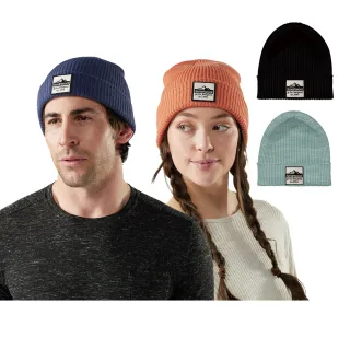 【SmartWool官方直營】Logo 毛帽 黑 柑橘橙 北極綠(美麗諾羊毛 抗臭 耐用)