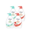 【Dove 多芬】滋養柔膚/GOFRESH系列沐浴乳900mlx4入(多款任選)