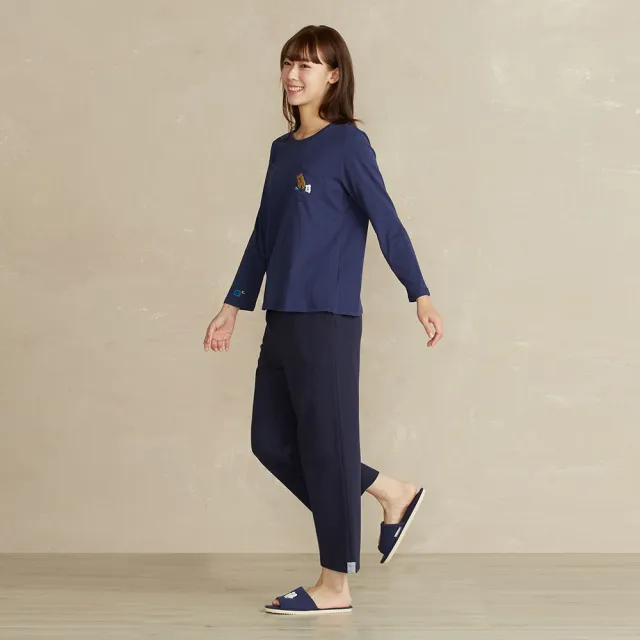 【YVONNE 以旺傢飾】電玩繡花上衣-星海藍(DINOTAENG)