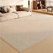 【匠俱】地毯-200×340cm(客廳臥室奶油風地墊 純色耐臟地墊 沙發茶幾邊地墊)