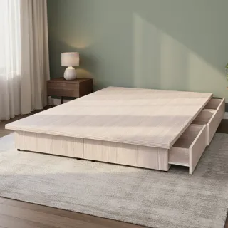 【ASSARI】6抽屜強化6分硬床架(雙人5尺)