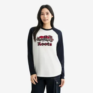 【Roots】Roots女裝- COOPER PLAID 長袖上衣(胭脂紅)