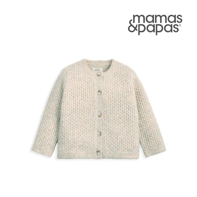 【Mamas & Papas】編織日影-針織外套(2種尺寸可選)
