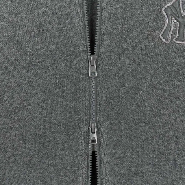 【MLB】女版長袖復古水洗針織衫 Monogram系列 紐約洋基隊(3FKCM0154-50MGD)