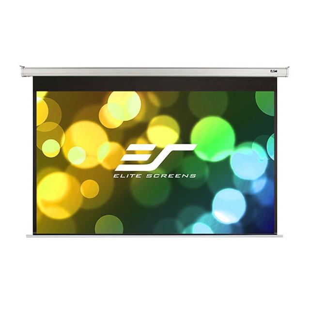 【億立銀幕】E120XH-E12 120吋16:9 上黑邊31CM 經濟型電動幕-白塑布 美國Elite Screens