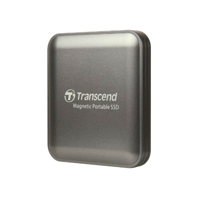 【Transcend 創見】ESD420 1TB Type C MagSafe 磁吸外接SSD行動固態硬碟 演唱會神器-玄鐵灰(TS1TESD420C)