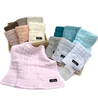 【Marushin 丸真】原廠正貨 日本製 KI.RA.RA 五重珍珠紗小方巾