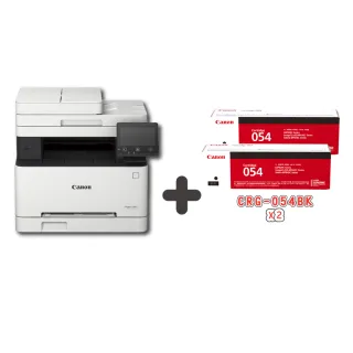 【Canon】搭2黑碳粉匣CRG-054BK★MF642Cdw多功無線彩色雷射複合機(列印/影印/掃描)