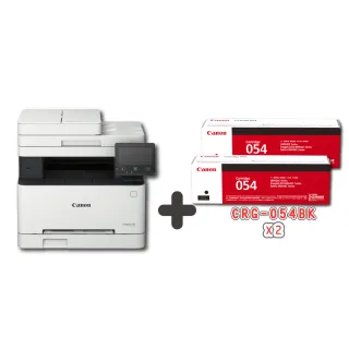 【Canon】搭2黑碳粉匣CRG-054BK★MF644Cdw多功無線彩色雷射複合機(列印/影印/掃描/傳真)