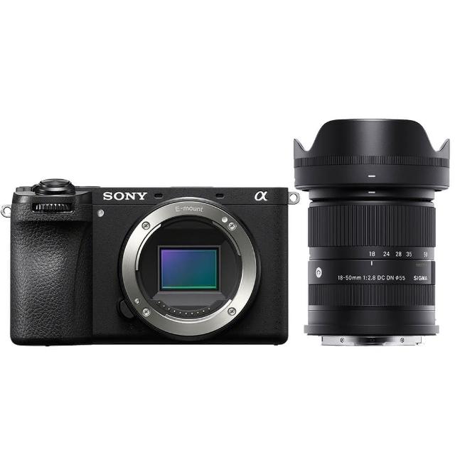 【SONY 索尼】ILCE-6700 A6700 附 SIGMA 18-50mm F2.8 DC DN(公司貨 APS-C 無反微單眼數位相機)