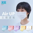 【天天】3倍透氣 成人平面醫用口罩5盒組(50入/盒 共250片)