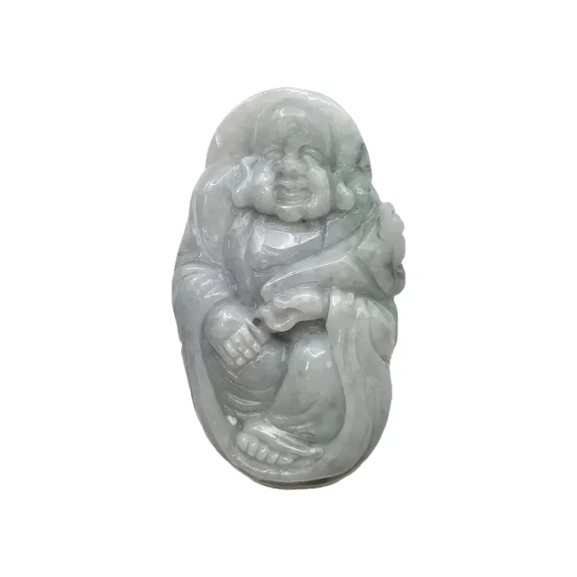【藏古祥館】佛公翡翠  SB27 (宗教開運 翡翠)